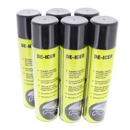 FIXT Rapid De-Icer Spray – 400 ml Aerosol – Pack of 6