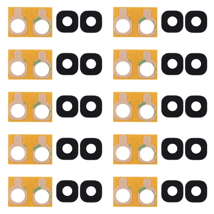 For Galaxy A3 (2017) / A320 10pcs Back Camera Lens Cover with Sticker
