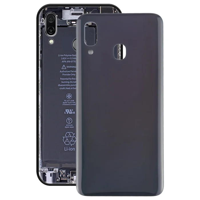 For Galaxy A40 SM-A405F/DS, SM-A405FN/DS, SM-A405FM/DS Battery Back Cover (Black)