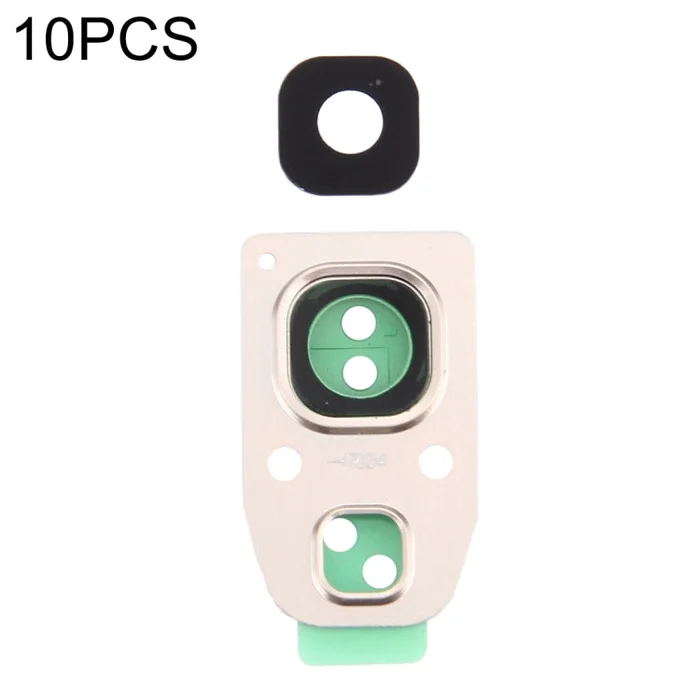 For Galaxy A5 (2017) / A520 10pcs Camera Lens Covers (Gold)