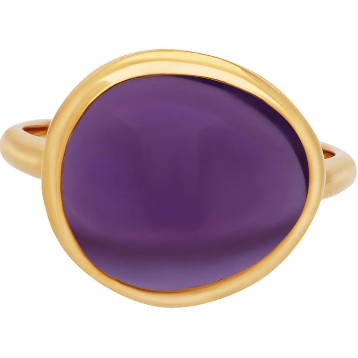 Fred of Paris Women’s Ring – Belles Rives 18K RG Amethyst, Size 5.25 | 4B0813-050