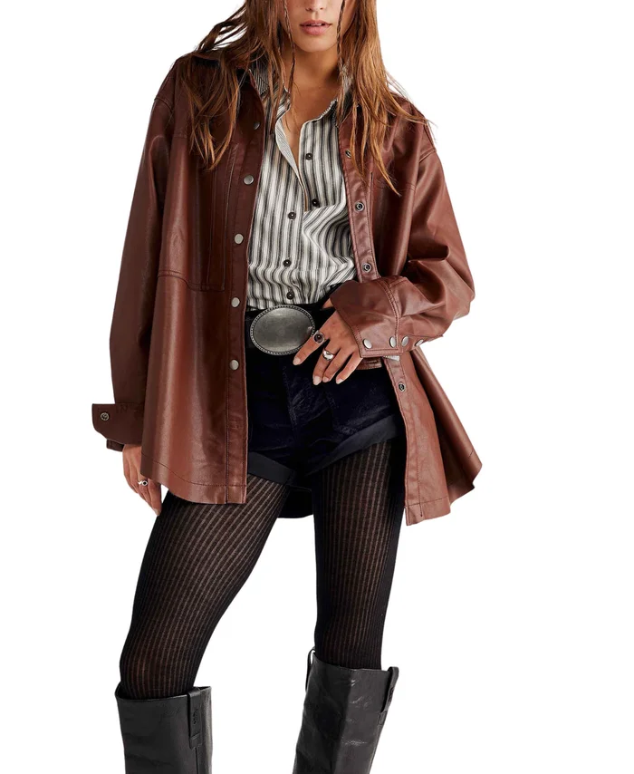 Free People We The Free Easy Rider Vegan Top