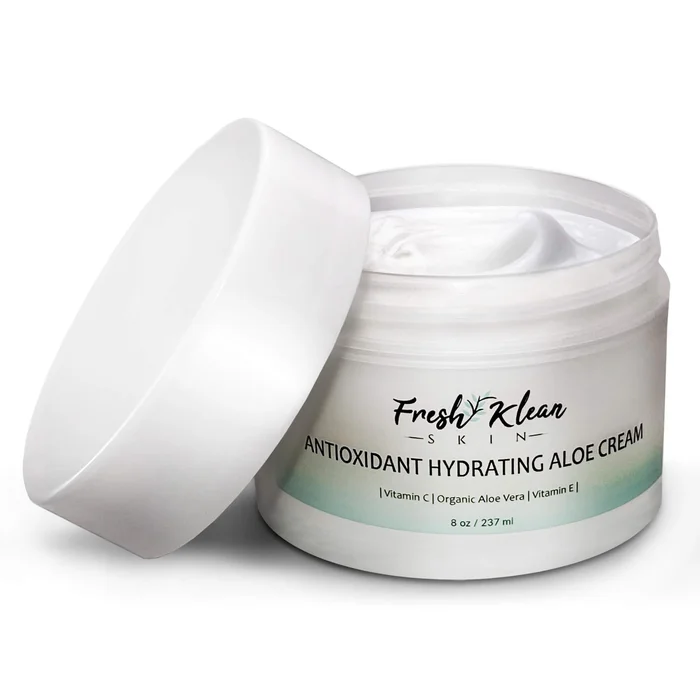 Fresh Klean Skin Antioxidant Hydrating Aloe Cream 8oz
