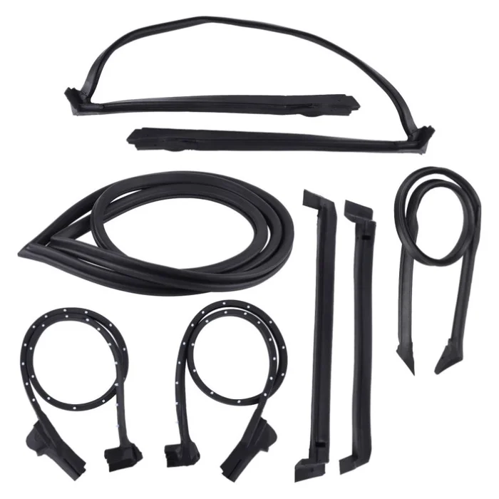 Full Weatherstrips Front Windshield Weatherstrip Fit For Chevrolet Corvette Base Coupe 2-Door 5.7L 54902595