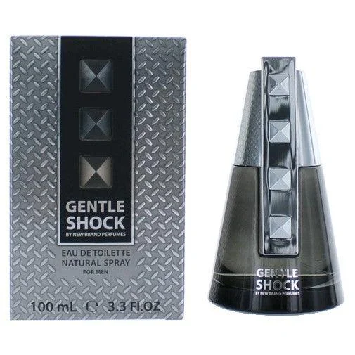 Gentle Shock by New Brand, 3.3 oz Eau De Toilette Spray for Men