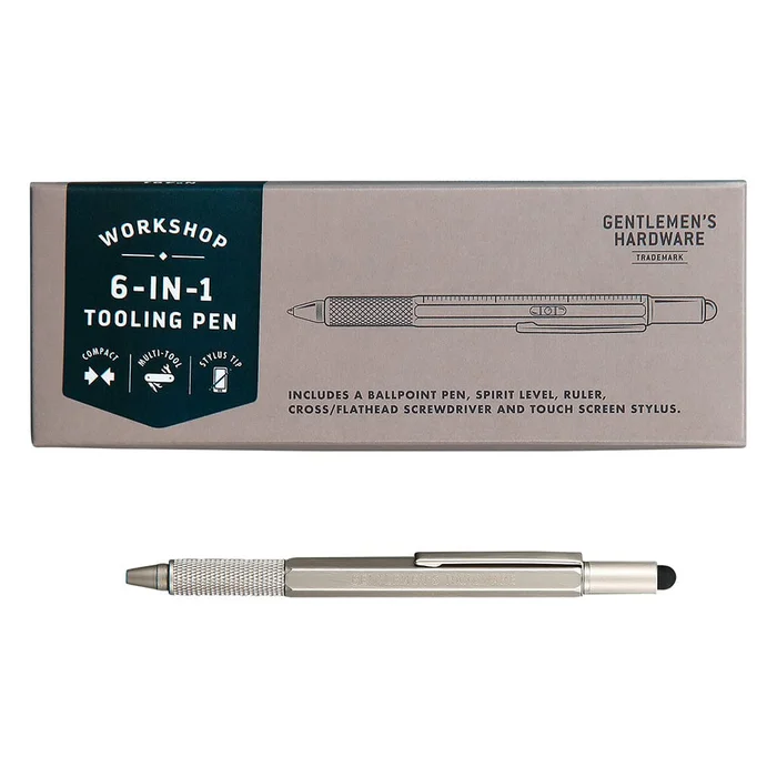 Gentlemen’s Hardware 6-In-1 Tooling Pen