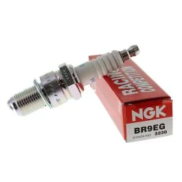 Genuine BR9EG NGK Spark Plug – Thread 14mm x Pitch: 1.25mm – Stock No: 3230