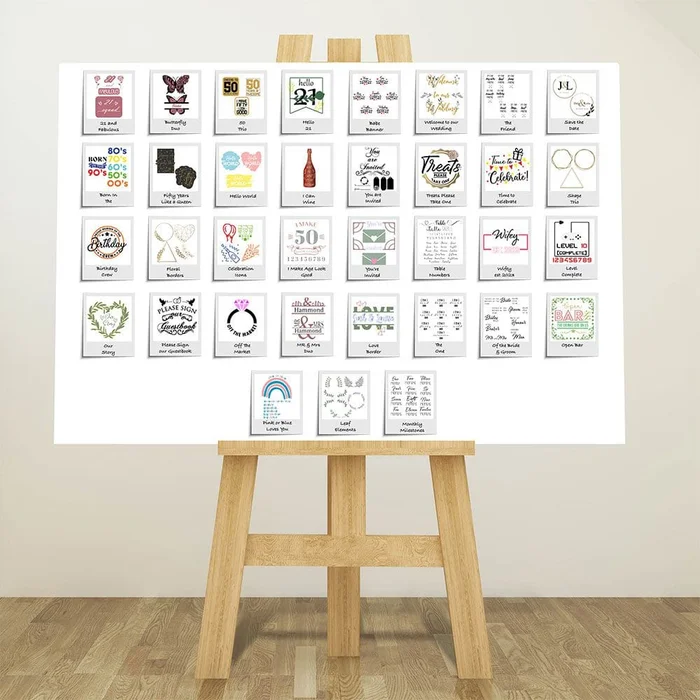 GM Wedding & Party Cut Files Bundle (35pk)