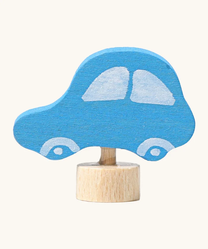 Grimm’s Blue Car Decorative Figure