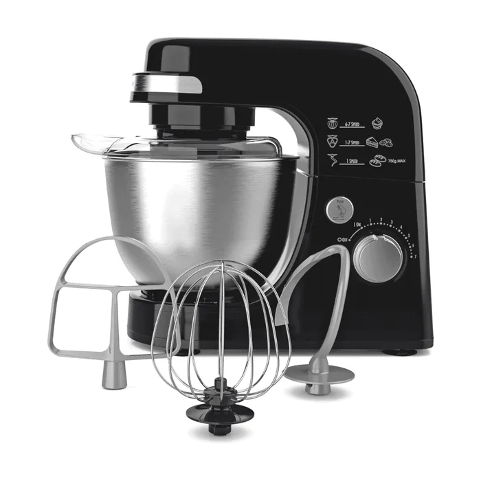 Hamilton Beach 4-Quart 7-Speed Black Residential Stand Mixer