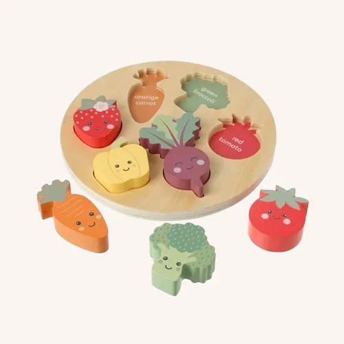 Happy Veggies Puzzle