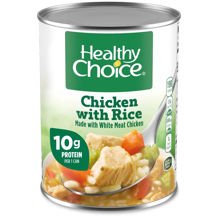 Healthy Choice Chicken With Rice Soup, 15 Oz Cans (Pack Of 12)
