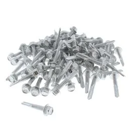 Hex S/Drilling Screw, Size: 5.5 x 32, Thickness 12mm – Pack of 100