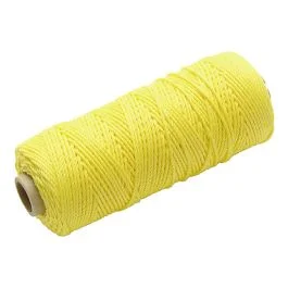 Hi Vis Nylon Brick Line 105m (344ft) Yellow – Faithfull