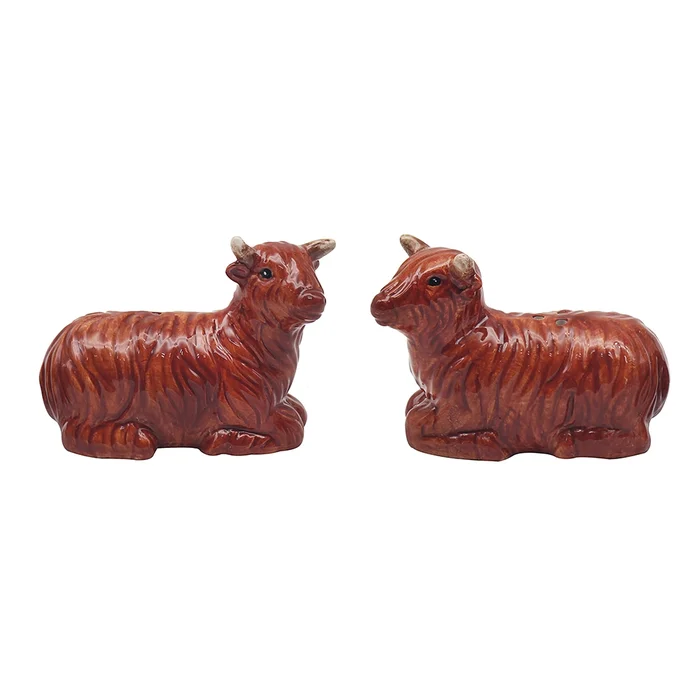 Highland Cow Salt and Pepper Pot