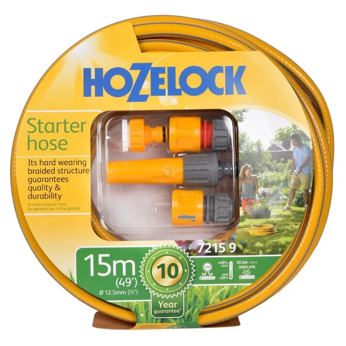 Hozelock 72159 Starter Hose 15m with Starter Set