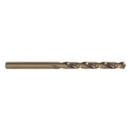 HSS Cobalt Fully Ground Drill Bit 8mm Pack of 10 Sealey Part No. DB080CB
