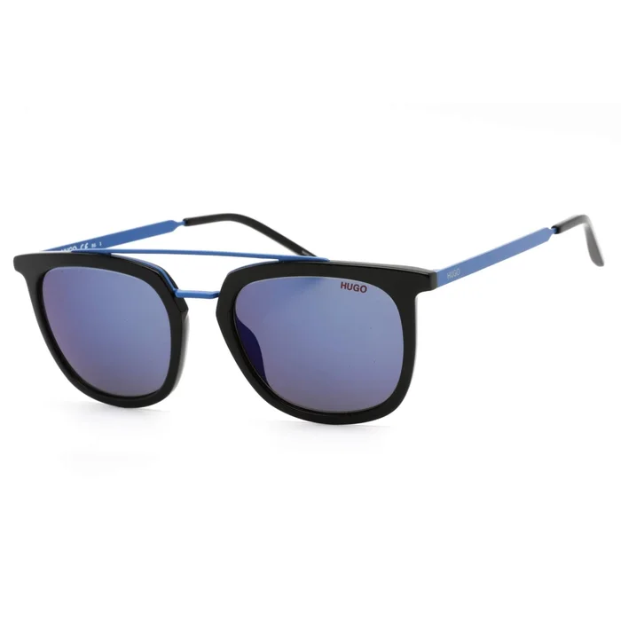 Hugo Men’s Sunglasses – Blue Lens Metal Square Shape 52 mm Frame | HG 1031/S 00VK XT
