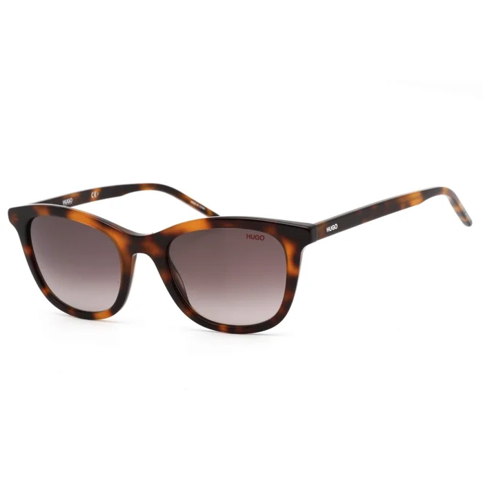 Hugo Men’s Sunglasses – Brown Gradient Lens Havana Square Shape | HG 1040/S 0086 3X