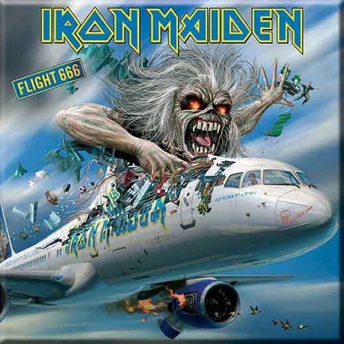 Iron Maiden Fridge Magnets – Flight 666
