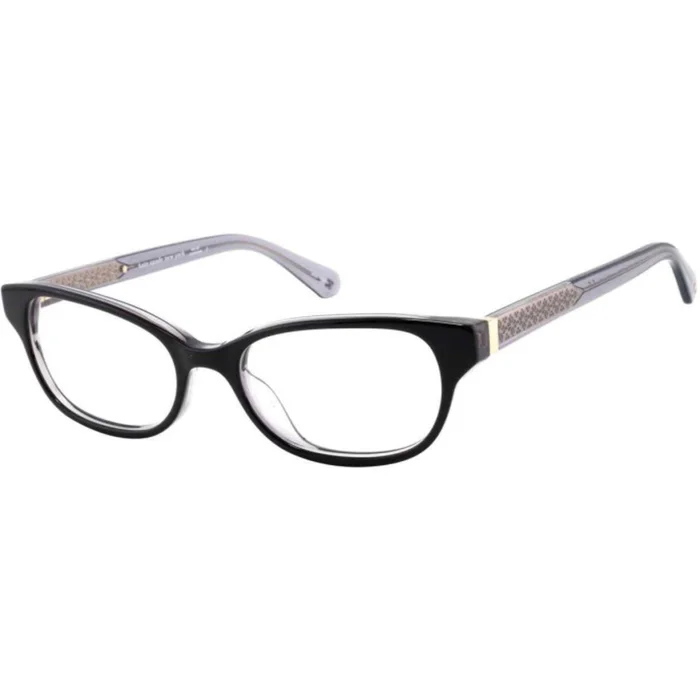 Kate Spade Women’s Eyeglasses – Black Rectangular Frame | KATE SPADE RAINEY 807