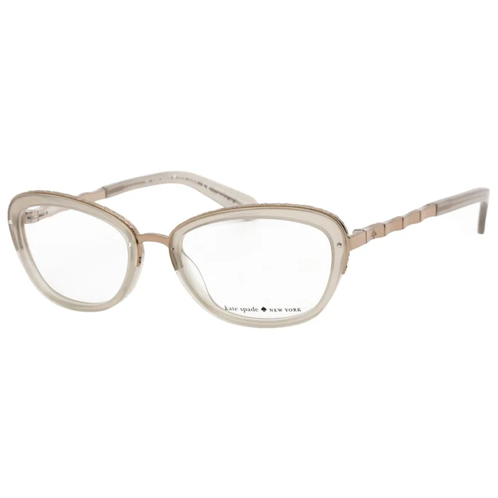 Kate Spade Women’s Eyeglasses – Mousse/Gold Cat Eye Shaped Frame | Maribeth 01N8 00