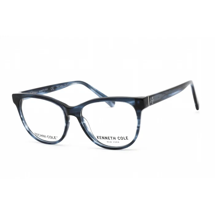 Kenneth Cole New York Men’s Eyeglasses – Clear Lens Shiny Blue Frame | KC0334 090