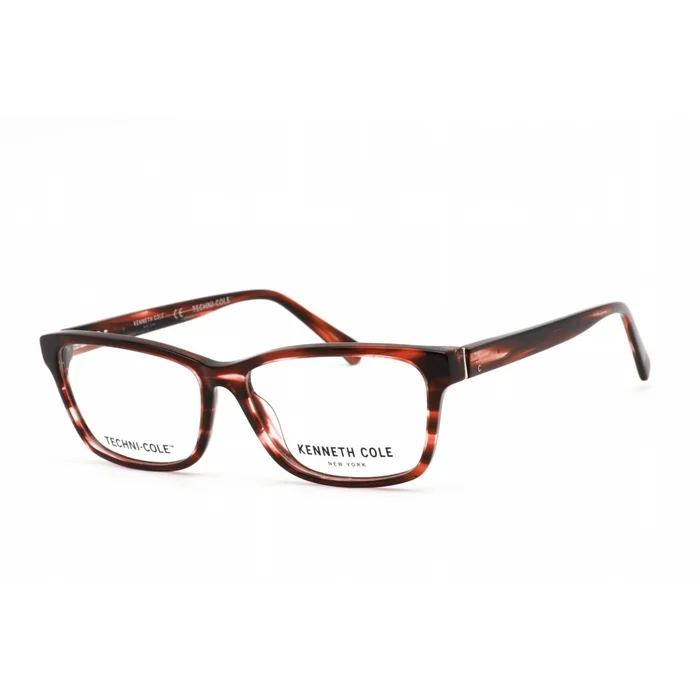 Kenneth Cole New York Women’s Eyeglasses – Clear Lens Shiny Red Frame | KC0333 066
