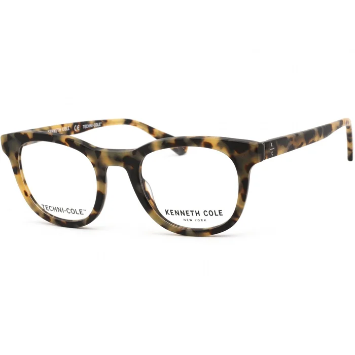 Kenneth Cole New York Women’s Eyeglasses – Full Rim Havana Oval Frame | KC0321 056