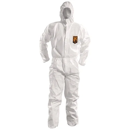 KleenGuard A50 Breathable Splash And Particle Protection Overalls White 2x-large 25/Case