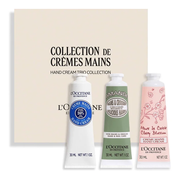 L’Occitane Hand Cream Trio Collection Giftset
