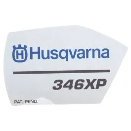 Label for Husqvarna 346XP Chainsaws – 544 97 36 01