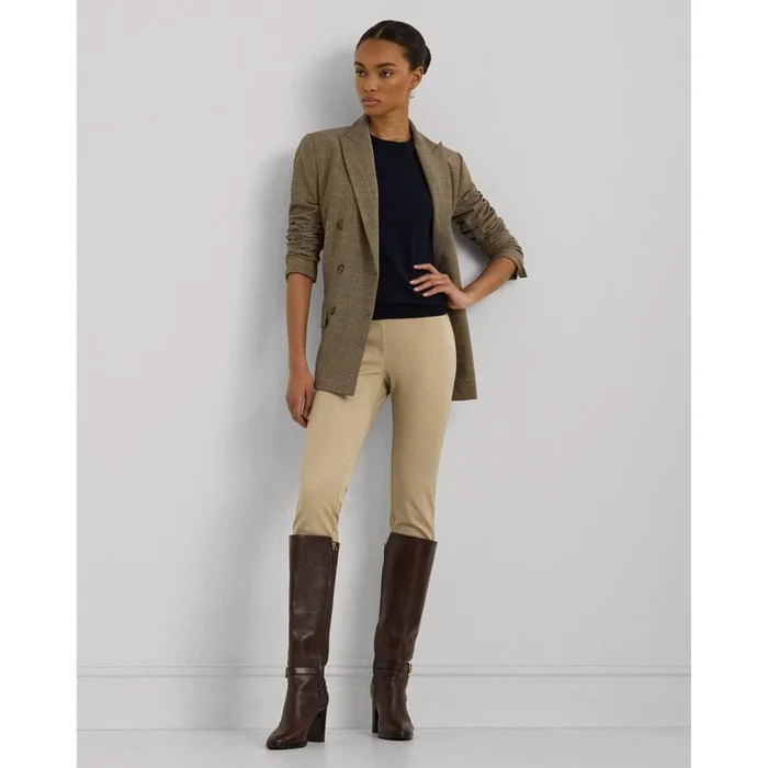 Lauren Ralph Lauren Stretch Twill Skinny Trouser In Birch Tan