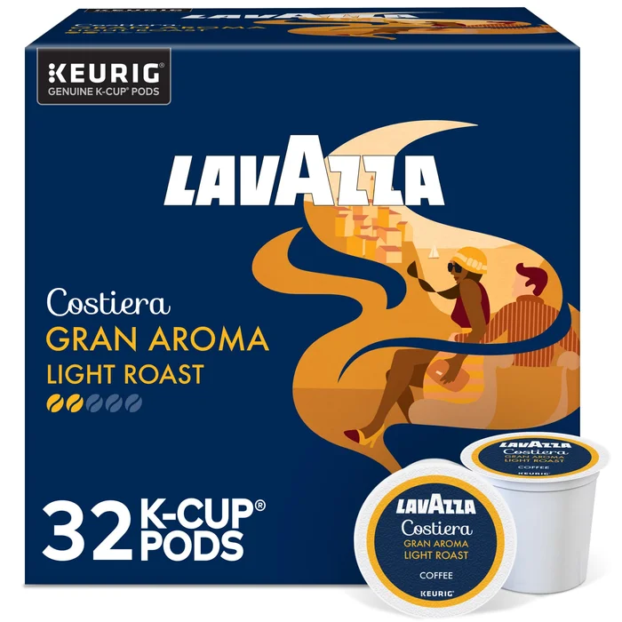 Lavazza Perfetto SingleServe Coffee KCups for Keurig Brewer, Gran Aroma, 32 Count
