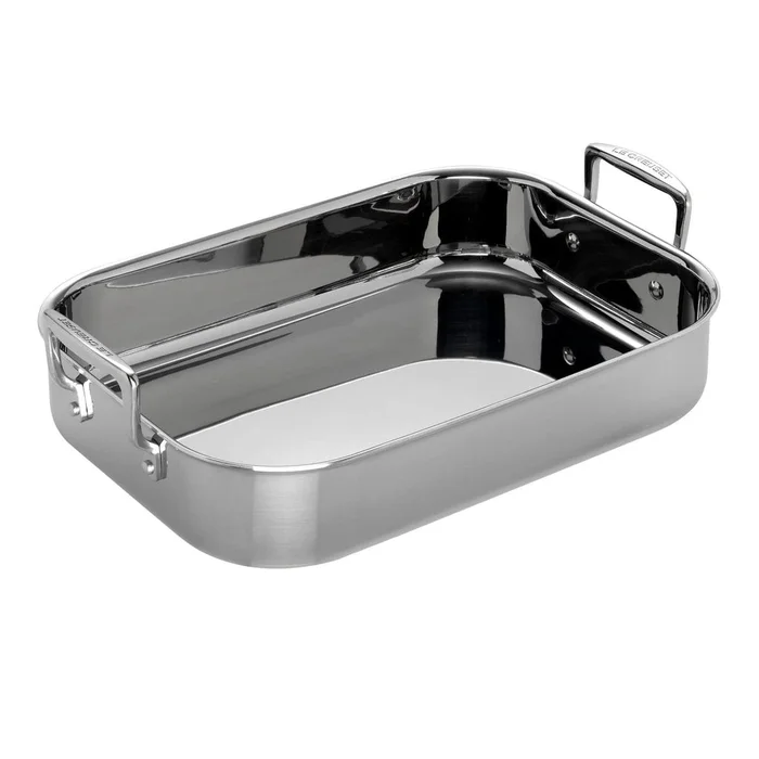 Le Creuset 3-PLY Stainless Steel 35cm Rectangular Roaster