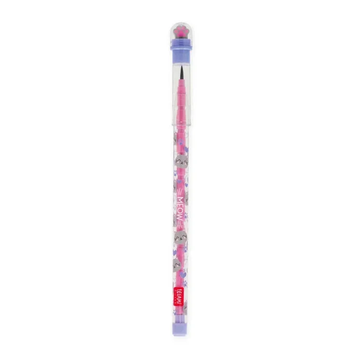 Legami Take a Tip Stackable Kitty Pencil with Eraser