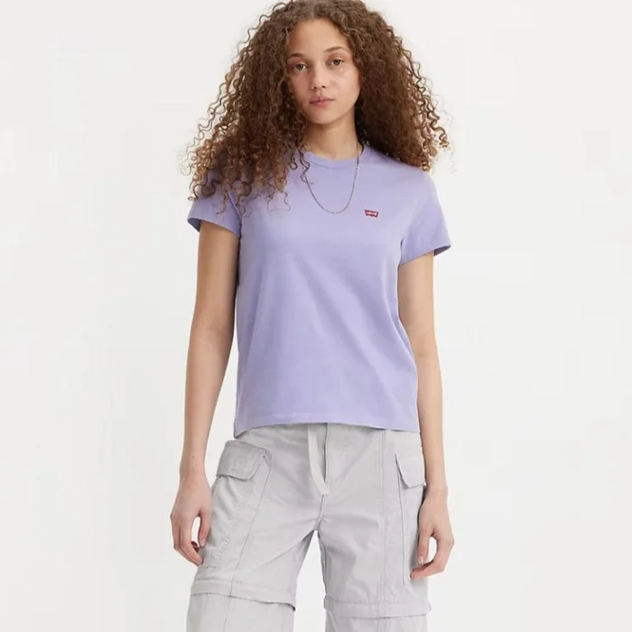 Levi’s The Perfect Tee in Pruple