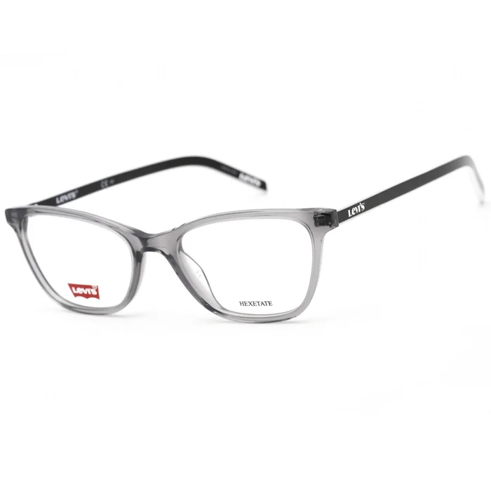 Levi’S Women’s Eyeglasses – Clear Demo Lens Grey Cat Eye Frame | LV 1022 0KB7 00