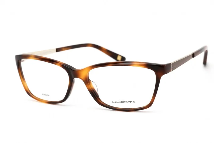 Liz Claiborne Women’s Eyeglasses – Clear Demo Lens Brown Havana Frame | L 646 0WR9