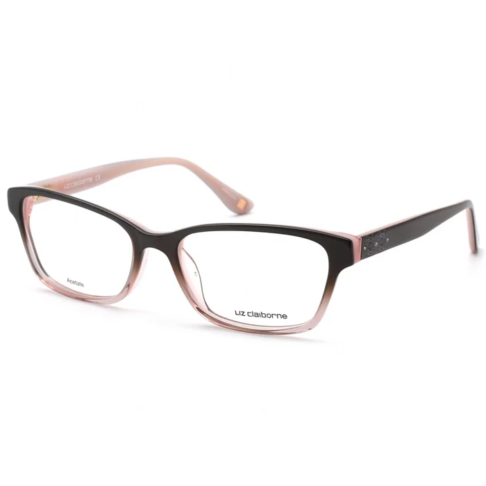 Liz Claiborne Women’s Eyeglasses – Clear Demo Lens Grey Pink Frame | L 640 0HAQ 00