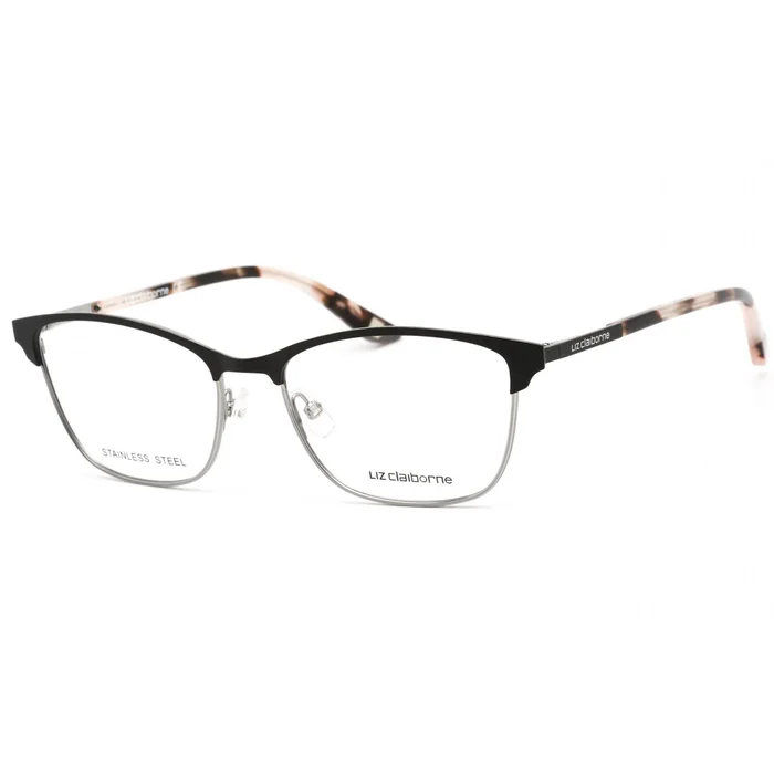 Liz Claiborne Women’s Eyeglasses – Clear Lens Black Ruthenium Frame | L 649 0284 00