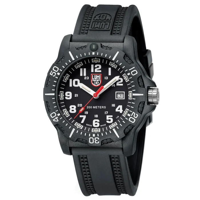 Luminox Men’s 8881 Black Ops Watch – Black Dial Rubber Strap