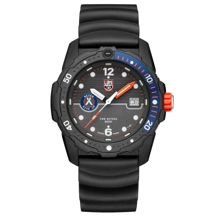 Luminox Men’s Quartz Watch – Bear Grylls Survival Sea Series Black Dial Strap | 3723