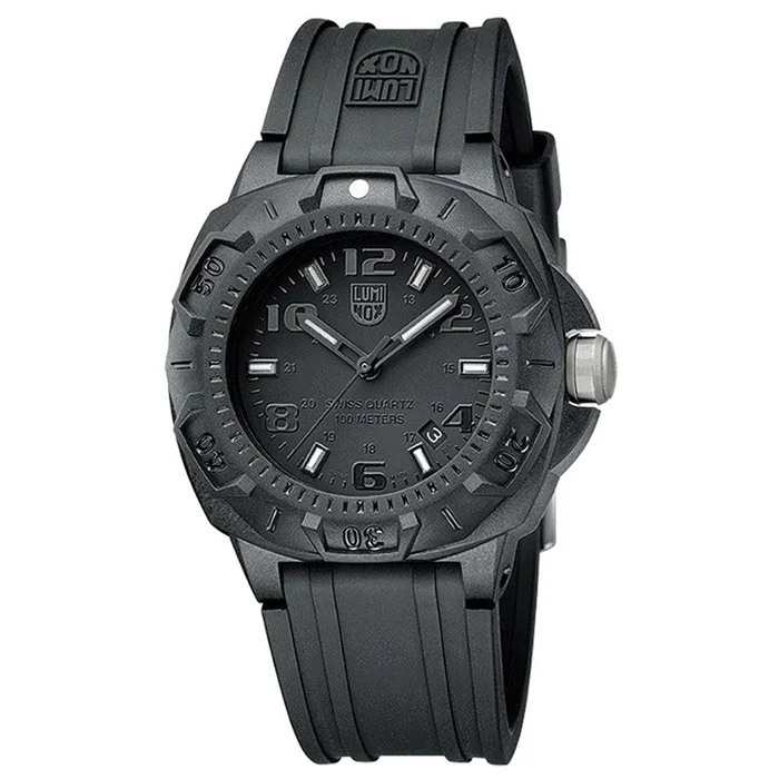 Luminox Men’s SENTRY 0200 Land Black Dial Rubber Strap Watch | 0201.BO