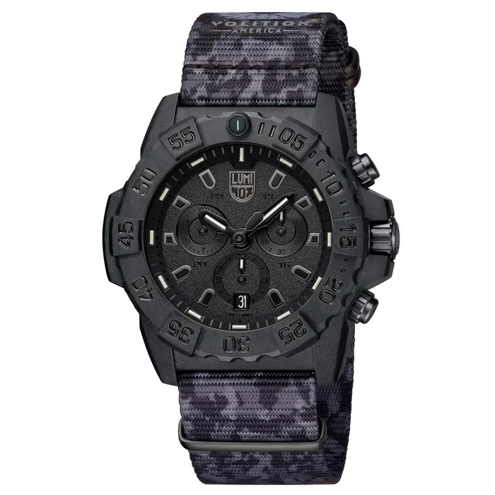 Luminox Men’s Watch – X Volition Navy Seal Chronograph Nylon Strap | XS.3581.BO.VOL