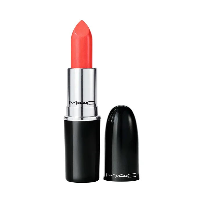 MAC Lusterglass Lipstick Shade Extensions In Kissmet