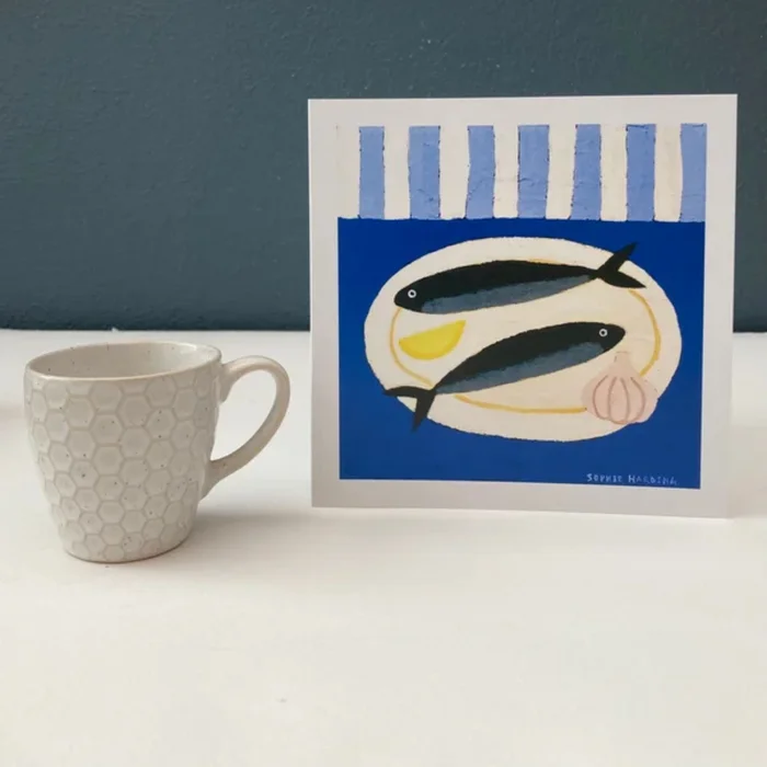 Mackerel and Garlic Card