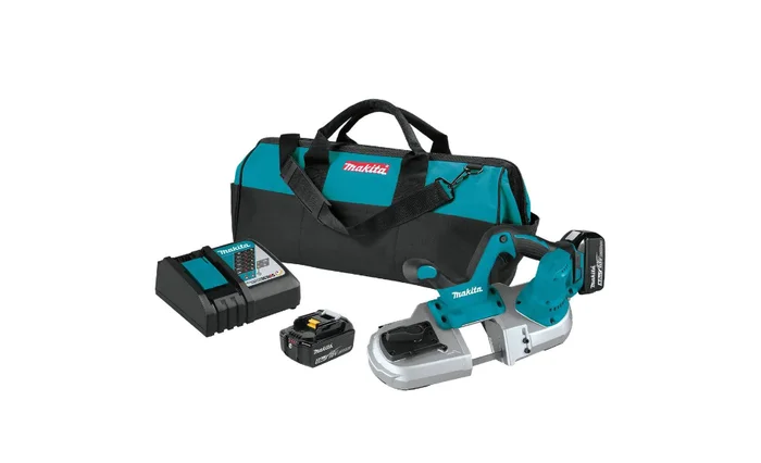 Makita Band Saw XBP03T 18-Volt LXT Lithium-Ion Cordless Compact Kit 5.0 Ah