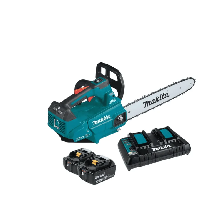 Makita XCU09PT LXT 16 in. 18V X2 (36V) Lithium-Ion Brushless Battery Top Handle Chain Saw Kit (5.0Ah)