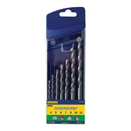 Masonry Drill Bit Set 7 Piece 4-12mm by IRWIN – 10501893